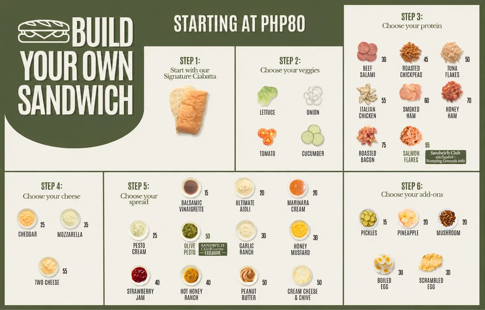 Build Your Own Sandwich